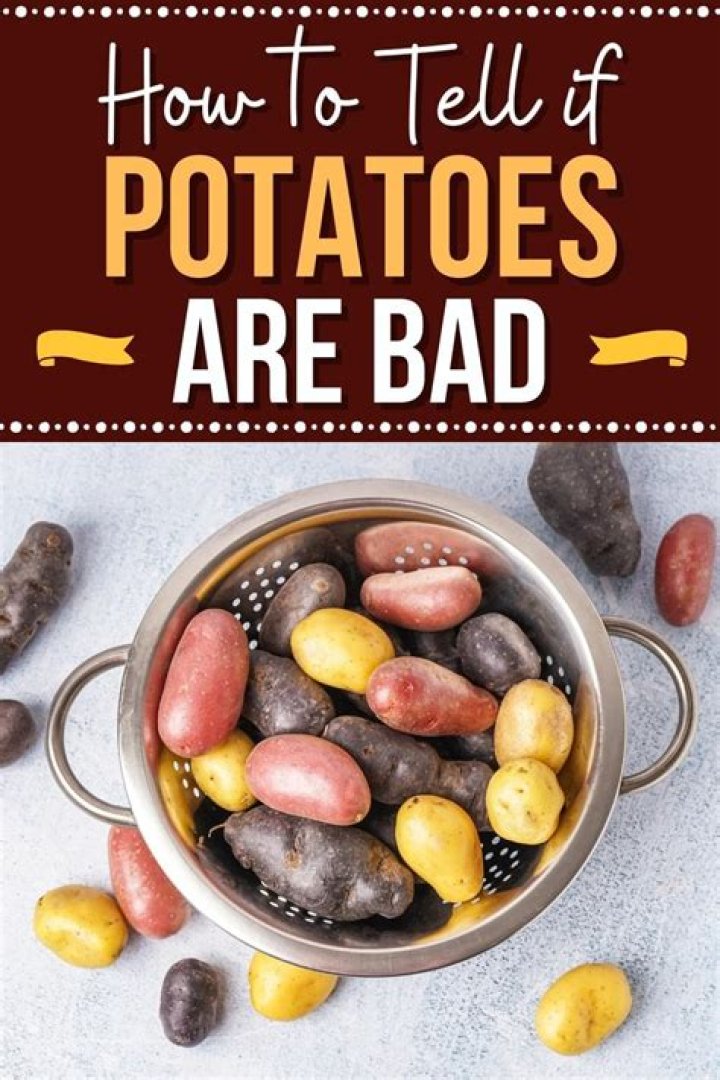 How can you tell if a potato is starchy?