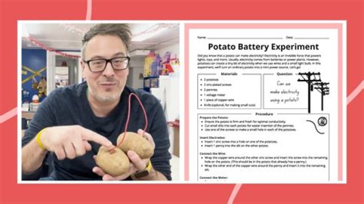 How do you make electricity out of a potato?