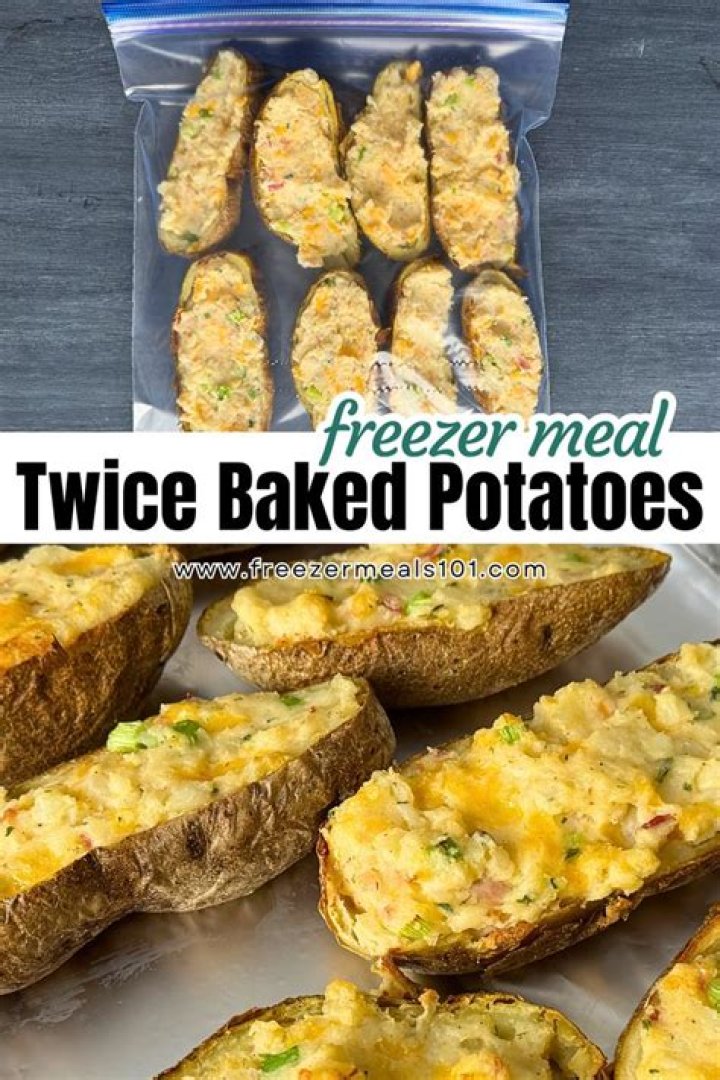 Is it okay to freeze twice baked potatoes?