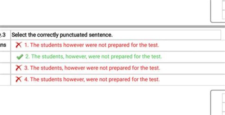 Which of the sentence is punctuated correctly?